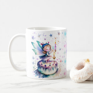 Happy Birthday Fairy 01 Kaffeetasse