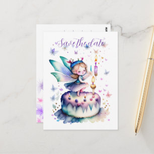 Happy Birthday Fairy 01 Postkarte