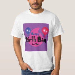 Happy Birthday – Farbige Party-Feiergestaltung T-Shirt