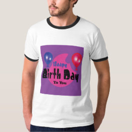 Happy Birthday – Farbige Party-Feiergestaltung T-Shirt