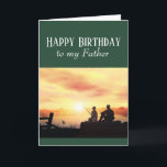 Happy Birthday Father Fishing Fisherman Fish Card Karte<br><div class="desc">Dinge,  die Sie Liebe Glückwunsch zum Geburtstag Vater für diejenigen,  die Liebe Fischerei Fischfang Fisch</div>