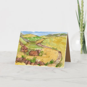 Happy Birthday Favorite Typ Cowboy Horseshoes Karte