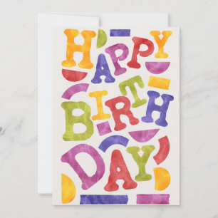 HAPPY BIRTHDAY FEIERTAGSKARTE