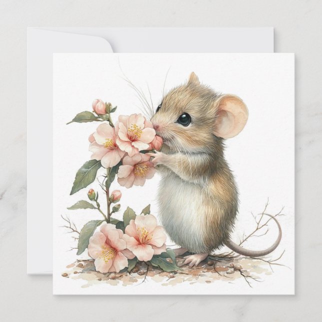 Happy Birthday Flat Card Feiertagskarte (Vorderseite)