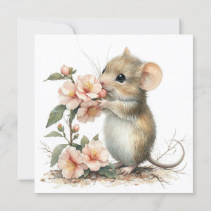 Happy Birthday Flat Card Feiertagskarte