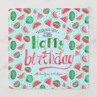 Happy Birthday Floral Blume | Grußkarte