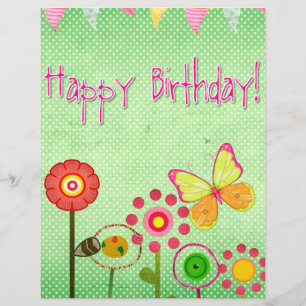 Happy Birthday Flyer