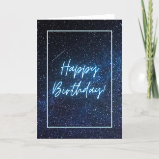 Happy Birthday Folded Card Dankeskarte