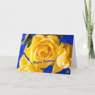 Happy Birthday Folding Card Feiertagskarte