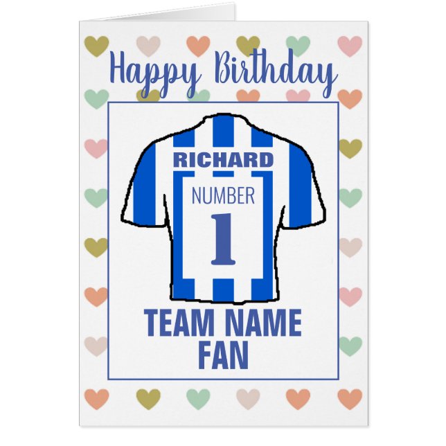 Happy Birthday Football Fan (Vorne)