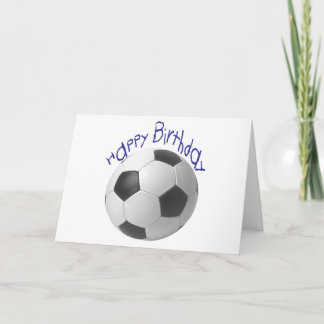 Happy Birthday Football Geschenke Karte