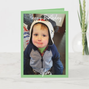 Happy Birthday Foto Card Karte