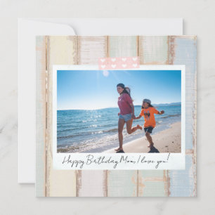 Happy Birthday Foto Card & Sofortdownload Feiertagskarte