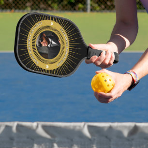Happy Birthday Foto Ihm Ihre elegante Personalisie Pickleball Schläger