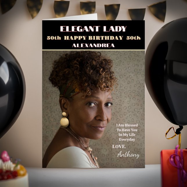 Happy Birthday Foto Magazine Cover Custom Card (Happy Birthday Photo Magazine Cover Custom Card is great to give to that special person. )