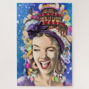 Happy Birthday Frau Jigsaw Puzzle