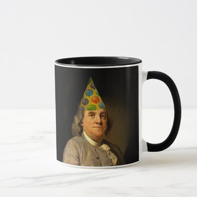 Happy Birthday From Ben Franklin Tasse (Rechts)