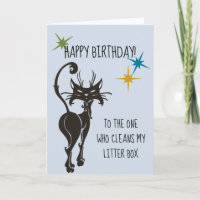 Happy Birthday From Cat Funny Niedlicher Spaß