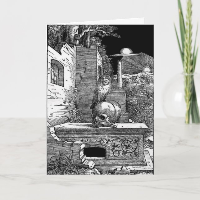 Happy Birthday From the Dark Side card Karte (Vorderseite)