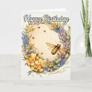 Happy Birthday Frühlingsprobe Karte