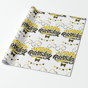 Happy Birthday Fun Wrapping Paper Geschenkpapier