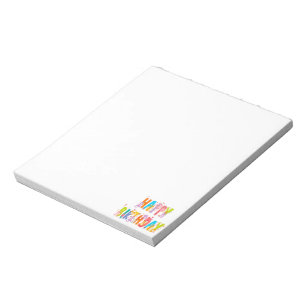 Happy Birthday Funny Cat Lover Bday Celebration Notizblock