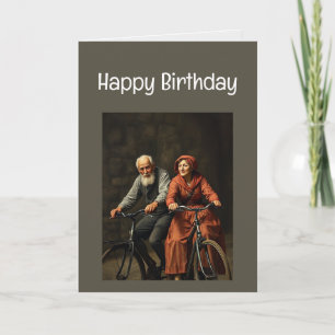 Happy Birthday Funny denken Sie nicht alt Karte