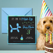 Happy Birthday Fur Baby Boy Dog Party