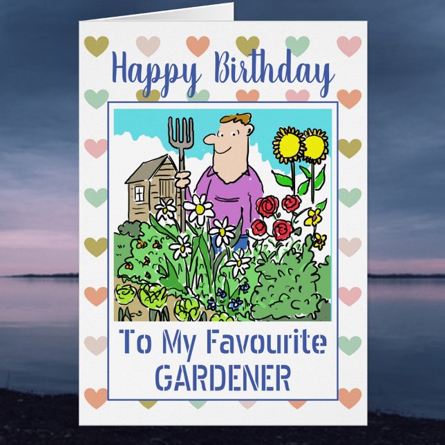 Happy Birthday Gardener (Von Creator hochgeladen)
