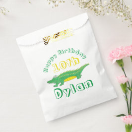 Happy Birthday Gator Alligator Croc Crocodile Geschenktütchen