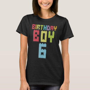 Happy Birthday Gebäude Block für mich Sie Liebe 6 T-Shirt