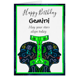 Happy Birthday Gemini friend or family member
