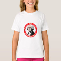 Happy Birthday George Washington Girls' T - Shirt