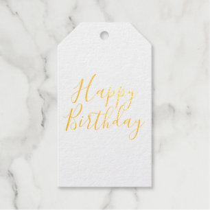 Happy Birthday Geschenkanhänger
