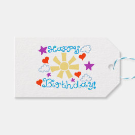 Happy Birthday Geschenkanhänger