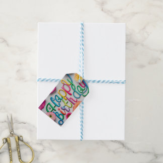 Happy Birthday Geschenkanhänger