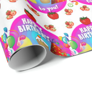 Happy Birthday Geschenkpapier