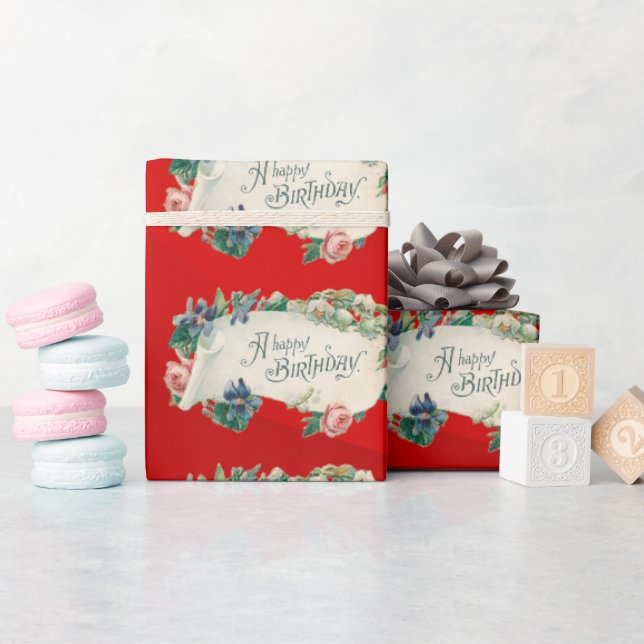 Happy Birthday Geschenkpapier (Babyparty)