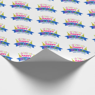 Happy Birthday Geschenkpapier