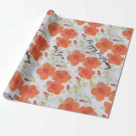 Happy Birthday Geschenkwrap Geschenkpapier