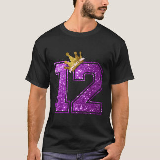 Happy Birthday Gift Girls 12. Geburtstag T-Shirt
