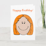 Happy Birthday Ginger Nut Friend oder Relation Karte<br><div class="desc">Happy Birthday Ginger Nut Friend or relation Card

Sehr lustige Karte für Ihre Ingwer Freunde zu lesen und zu öffnen an ihrem Geburtstag.

Druckkarte der höchsten Qualität

Umschlag</div>