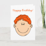 Happy Birthday Ginger Nut Friend oder Relation Karte<br><div class="desc">Happy Birthday Ginger Nut Friend or relation Card

Sehr lustige Karte für Ihre Ingwer Freunde zu lesen und zu öffnen an ihrem Geburtstag.

Druckkarte der höchsten Qualität

Umschlag</div>