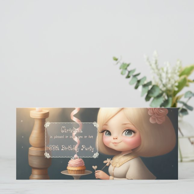 Happy Birthday Girl 01 (Stehend Vorderseite)