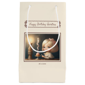 Happy Birthday Girl 01 Kleine Geschenktüte