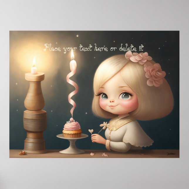 Happy Birthday Girl 01 Poster (Vorne)