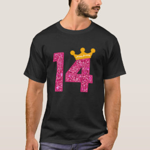 Happy Birthday Girls 14. Party 14 Jahre alter Tag T-Shirt