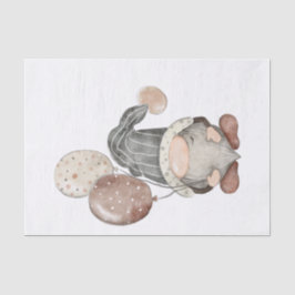 Happy Birthday Gnome Seidenpapier