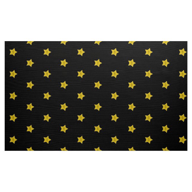 Happy Birthday Gold Star Hollywood Hintergrund Stoff (Yard (91,4 cm))