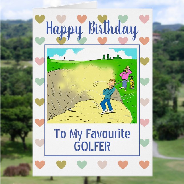Happy Birthday Golfer (Von Creator hochgeladen)